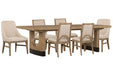 Tristan - Extendable Trestle Dining Table Set Magnussen Furniture