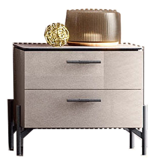 Silvia - Nightstand - Beige Status Italy
