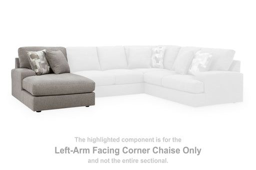Lindon - LAF Corner Chaise - Smoke Benchcraft®