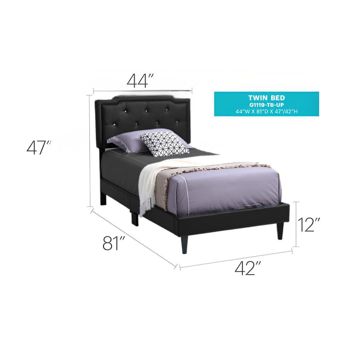 Button Tufted Bed Charming For Cozy Spaces Glory Furniture