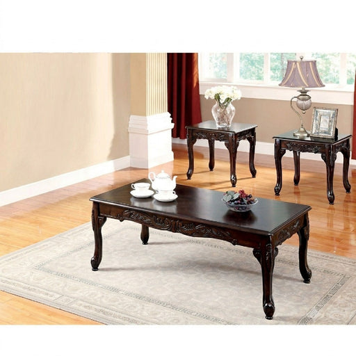 3 Piece Coffee Table Set - Cherry Home Essentials