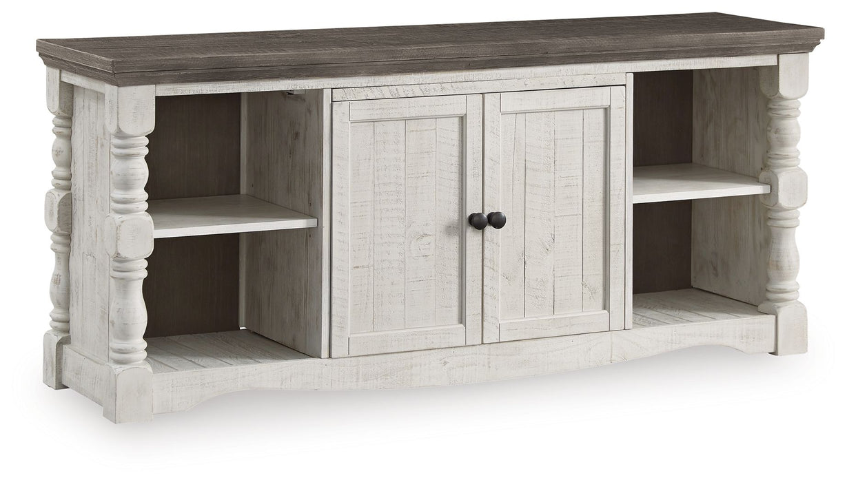 Havalance - Extra Large TV Stand - 2 Doors - Brown / Beige Signature Design by Ashley®