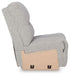 Acklen Place - Armless Chair - Pewter Signature Design by Ashley®