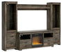 Trinell - 4-Piece Entertainment Center With TV Stand And Fireplace Insert Signature Design by Ashley®