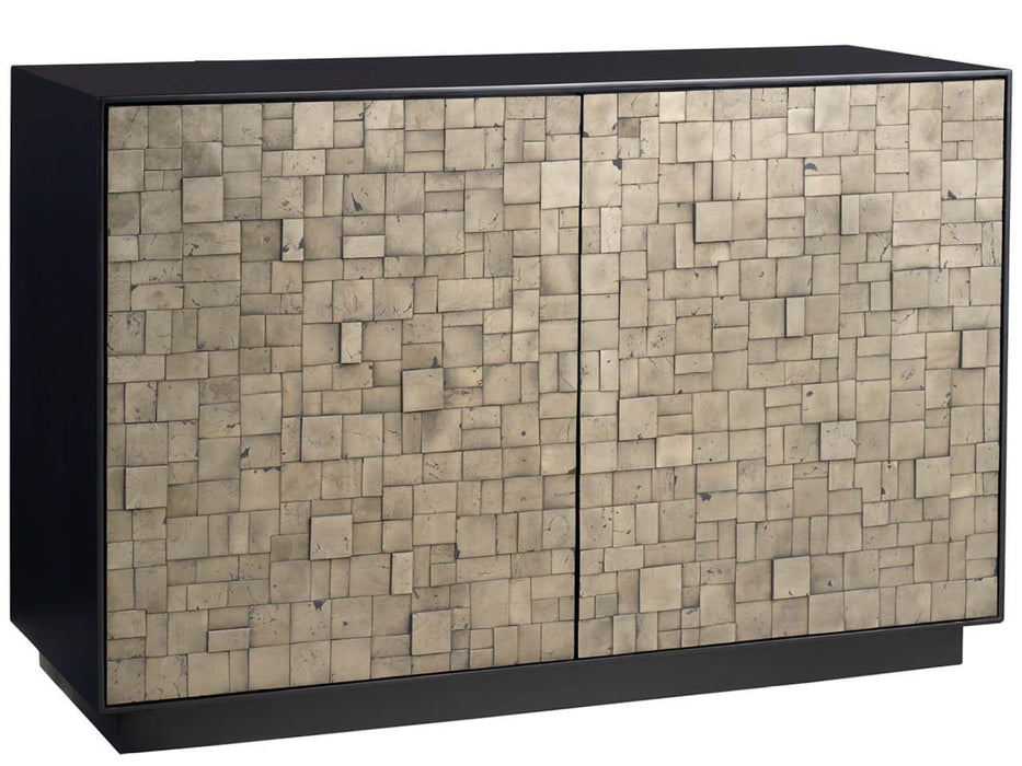 Modern / Mist & Veil - Cosmo Chest - Light Brown / Black Universal Furniture