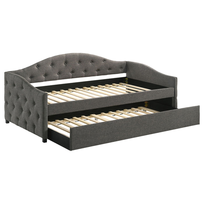 Tremont - Twin Daybed With Trundle - Gray Furniture Max