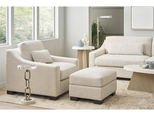 Brooklyn - Ottoman - Pearl Silver Universal Furniture