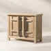 Rowan - 2 Door Accent Cabinet - Natural Jennifer Taylor Home