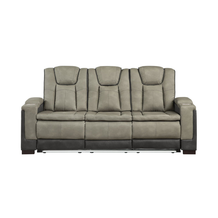 Bruno - Power Reclining Sofa With LED Lighting Matrix Furniture Group