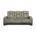 Bruno - Power Reclining Sofa With LED Lighting Matrix Furniture Group