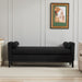 Upholstered End Of Bed Bench With Arms & 2 Bolsters For Bedroom Home Essentials