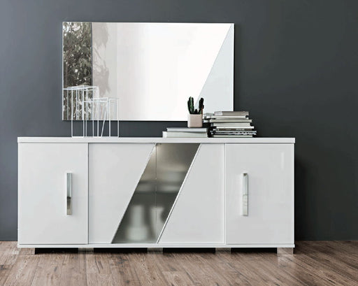 Lisa - 4 Door Buffet - White Status Italy
