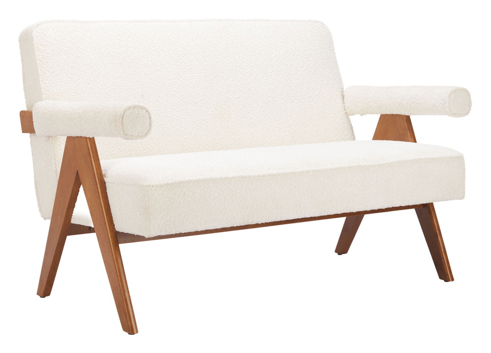 Encanto - Loveseat - Ivory Zuo Modern