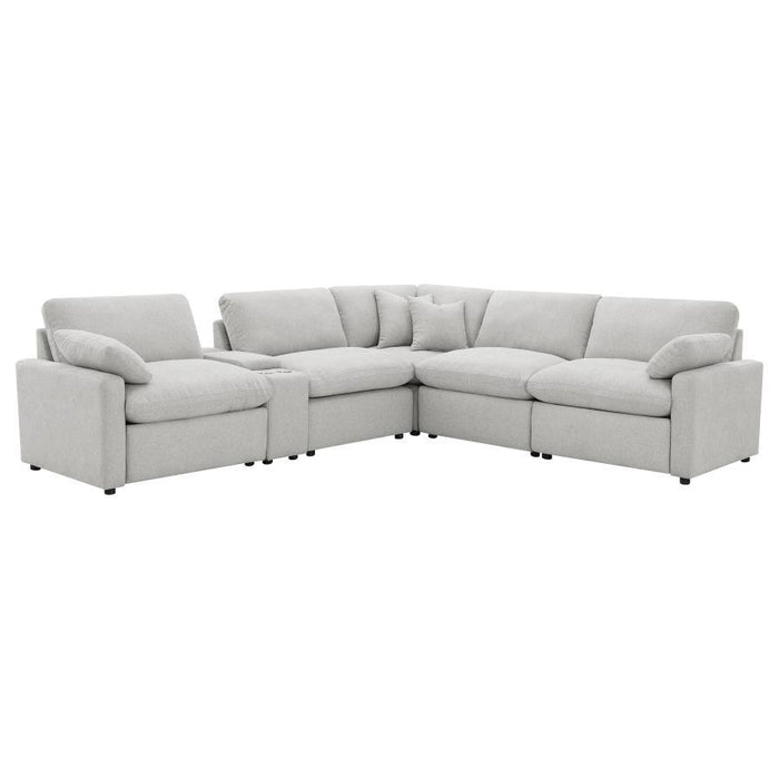 Collins - 6-Piece Modular Power Reclining Sectional