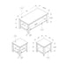 Table Set, Coffee, End, Side, Accent For Living Room Transitional (Set of 3) - Black 8th Street