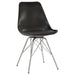 Padded Dining Chair (Set of 2) - Black Furniture Max