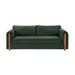 Modern 3 Seater Upholstered Couch Sofa For Living Room Noble House