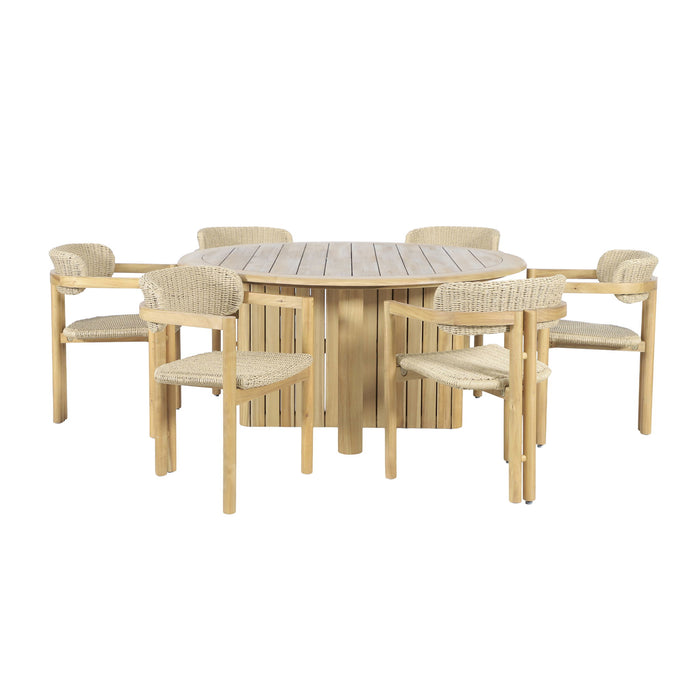 Sedona - Round Patio Dining Set New Classic