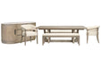 Braelyn - Extendable Trestle Dining Table Set Magnussen Furniture