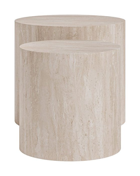 Carzo - Coffee Table Set - Stone Beige Zuo Modern