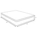 Vancouver - 13" Euro Top Hybrid Mattress With Bamboo Cover And Gel Memory Foam Furniture Max