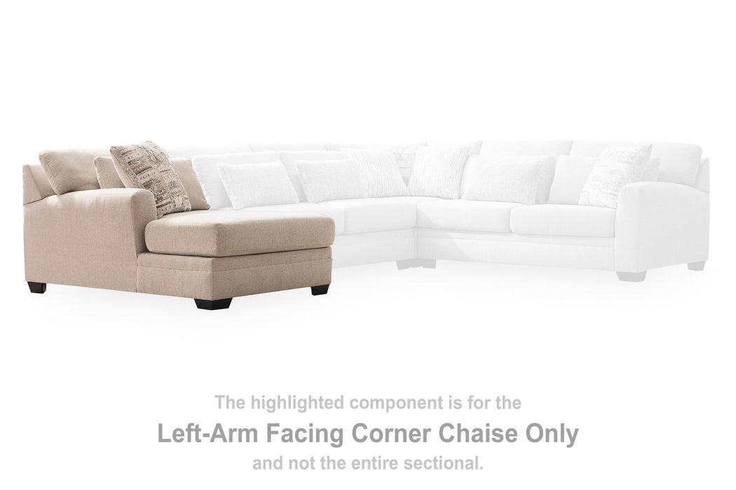 Mandi Point - LAF Corner Chaise - Marble Benchcraft®