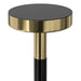 Frannie - Side Table - Gold / Black Simpli-Home