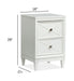 Springhouse - Drawer Nightstand - Whisper White Magnussen Furniture