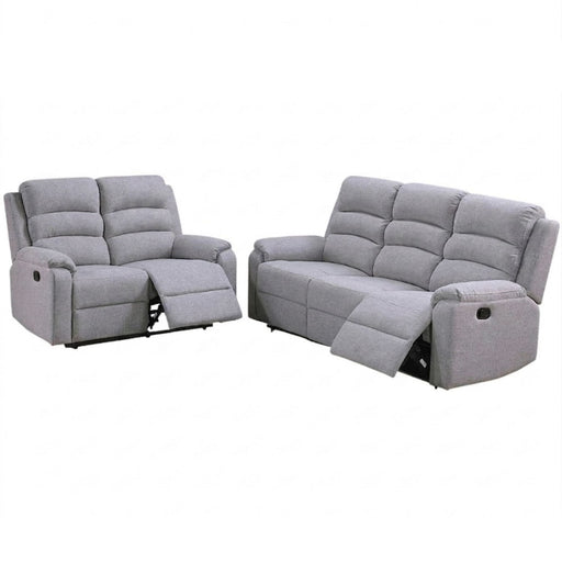 Modern Living Room Set With Manual Recliner Home Essentials