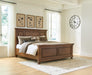 Zackaryn - King Panel Bed - Warm Brown Signature Design by Ashley®