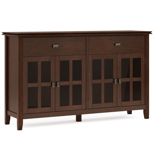 Artisan - Large 4 Door Sideboard Buffet - Russet Brown Simpli-Home