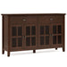 Artisan - Large 4 Door Sideboard Buffet - Russet Brown Simpli-Home