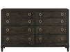 Fenwick - Dresser - Dark Brown Universal Furniture