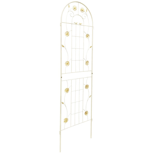 Metal Garden Trellis Rustproof Trellis For Climbing Plant Outdoor Flower Support Daily Nest