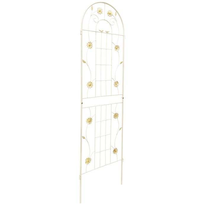 Metal Garden Trellis Rustproof Trellis For Climbing Plant Outdoor Flower Support Daily Nest