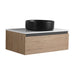 Wall Mounted Bathroom Vanity With Art Sink & 1 Soft Close Drawer Home Essentials