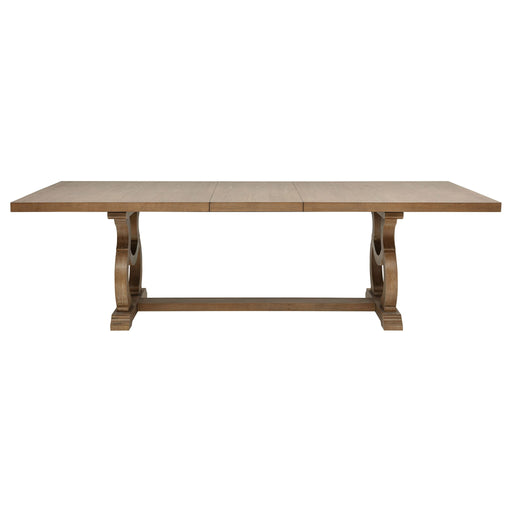 Fremont - Trestle Rectangular Dining Table With Removable Leaf Furniture Max