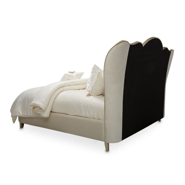 Villa Cherie - Channel Tufted Bed Michael Amini