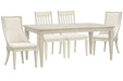 Newport - 5 Piece Extendable Rectangular Dining Table Set Magnussen Furniture