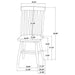 Calloway - Spindle Back Dining Side Chair (Set of 2) Furniture Max