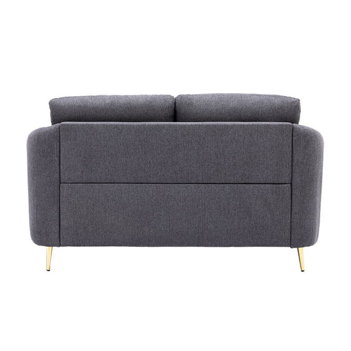 Yuina - Loveseat - Gray Linen ACME