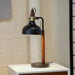 Glowlite - Table Lamp With Cone Shade - Black Ashcroft Furniture