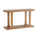 Console Table & Bottom Shelf - Walnut Noble House