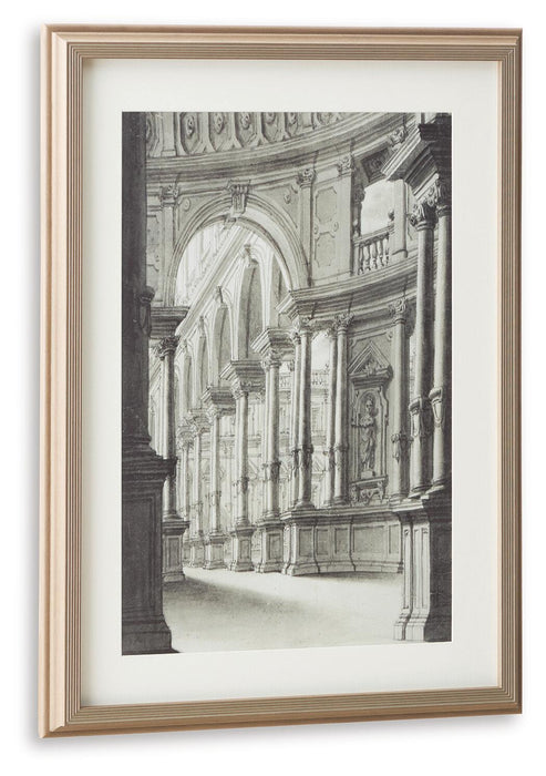 Jebkins - Wall Art - Black / Walnut Signature Design by Ashley®
