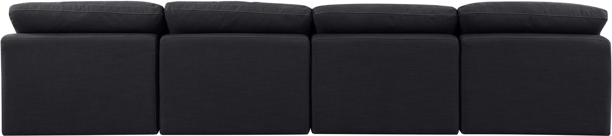 Indulge - Linen 4 Seat Modular Armless Sofa Meridian Furniture