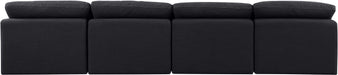 Indulge - Linen 4 Seat Modular Armless Sofa Meridian Furniture
