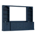 Arched Entertainment Center Wall Unit With 6 Drawers, Large TV Stand With Bookshelves Hearth and Haven