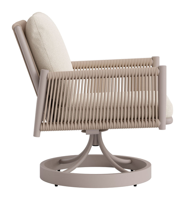 Rivan - Swivel Dining Chair - Beige Zuo Modern