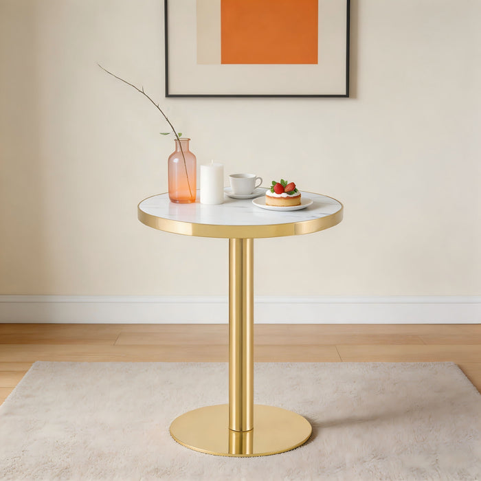 Modern Round Bistro Table Home Essentials