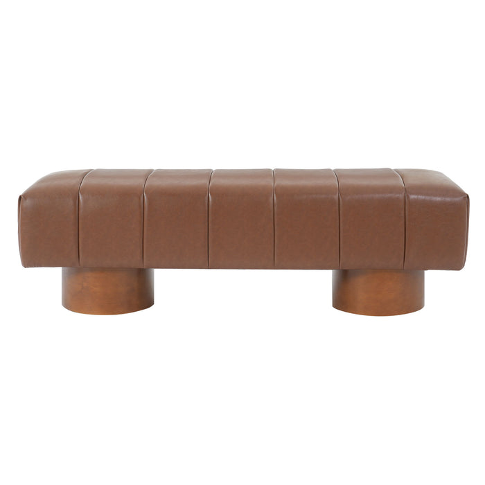 Modern Upholstered Dining Bench Noble House
